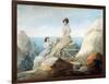 Empress Alexandra Fyodorovna with Daughter Grand Duchess Maria Nikolaievna of Russia, 1820S-Pyotr Fyodorovich Sokolov-Framed Giclee Print