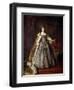 Empress Anna Ioannovna (Anna of Russia)-Louis Caravaque-Framed Giclee Print