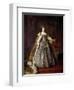 Empress Anna Ioannovna (Anna of Russia)-Louis Caravaque-Framed Giclee Print