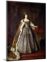 Empress Anna Ioannovna (Anna of Russia)-Louis Caravaque-Mounted Giclee Print