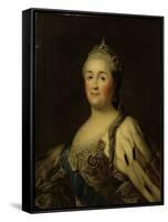 Empress Catherine II Alexeevna (1762-1796)-Vigilius Erichsen-Framed Stretched Canvas