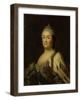 Empress Catherine II Alexeevna (1762-1796)-Vigilius Erichsen-Framed Giclee Print