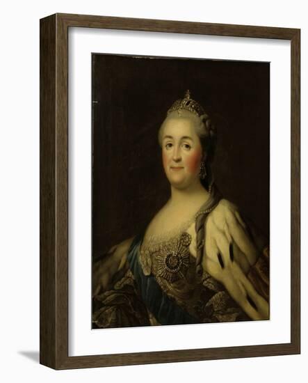 Empress Catherine II Alexeevna (1762-1796)-Vigilius Erichsen-Framed Giclee Print