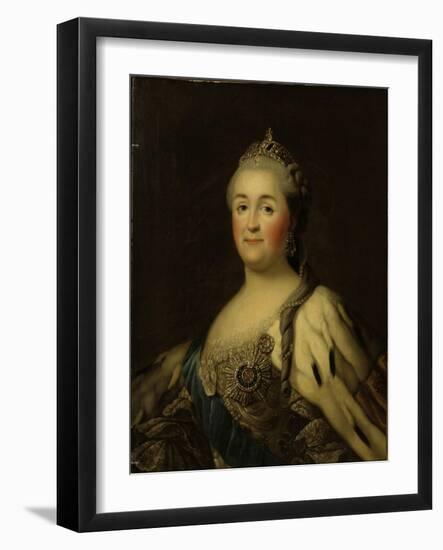 Empress Catherine II Alexeevna (1762-1796)-Vigilius Erichsen-Framed Giclee Print