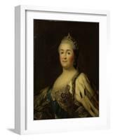 Empress Catherine II Alexeevna (1762-1796)-Vigilius Erichsen-Framed Giclee Print