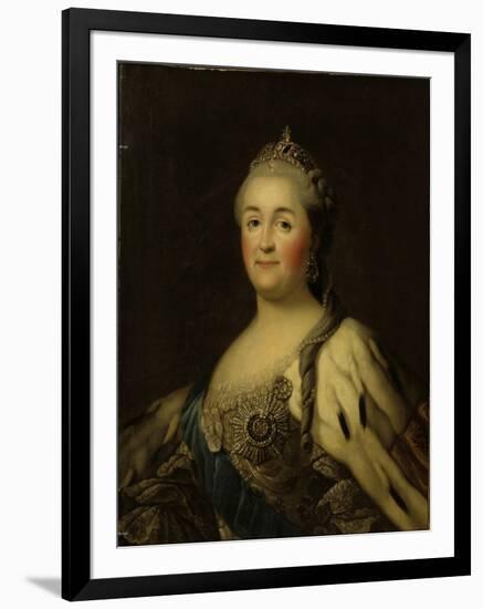 Empress Catherine II Alexeevna (1762-1796)-Vigilius Erichsen-Framed Giclee Print