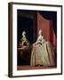 Empress Catherine II before the Mirror, 1779-Vigilius Erichsen-Framed Giclee Print