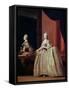 Empress Catherine II before the Mirror, 1779-Vigilius Erichsen-Framed Stretched Canvas