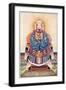 Empress Dowager Cixi of China (1835 – 1908)-null-Framed Giclee Print