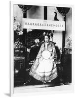 Empress Dowager Cixi of China, 1904-Chinese Photographer-Framed Photographic Print