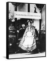 Empress Dowager Cixi of China, 1904-Chinese Photographer-Framed Stretched Canvas