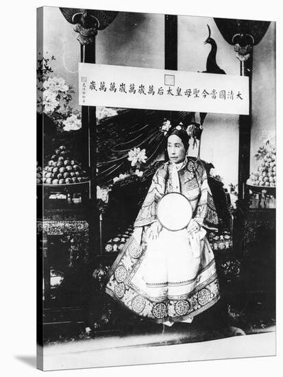 Empress Dowager Cixi of China, 1904-Chinese Photographer-Stretched Canvas