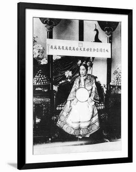 Empress Dowager Cixi of China, 1904-Chinese Photographer-Framed Photographic Print