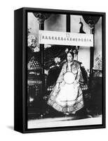 Empress Dowager Cixi of China, 1904-Chinese Photographer-Framed Stretched Canvas