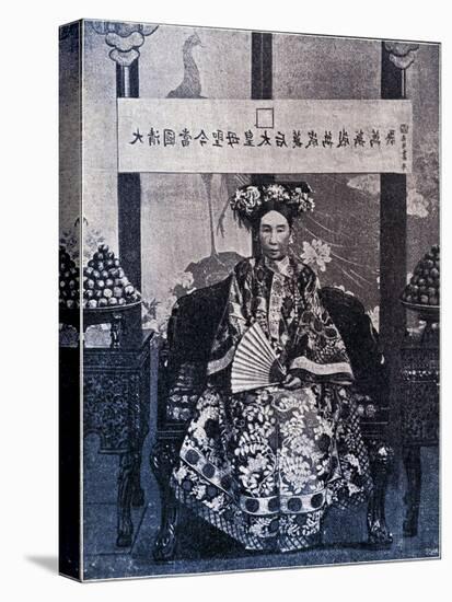 Empress Dowager Cixi or Empress Tz'U-Hsi-null-Stretched Canvas
