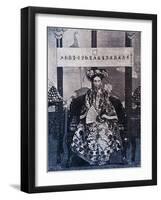 Empress Dowager Cixi or Empress Tz'U-Hsi-null-Framed Giclee Print