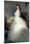 Empress Elisabeth, c.1865-Franz Xaver Winterhalter-Mounted Art Print