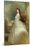 Empress Elizabeth of Austria (Sissi), 1865-Franz Xaver Winterhalter-Mounted Giclee Print
