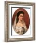 Empress Elizabeth of Bavaria (1837-98) in Hungarian Costume, 1867-Georg Raab-Framed Giclee Print