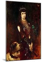 Empress Elizabeth of Bavaria-Anton Romako-Mounted Giclee Print