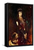 Empress Elizabeth of Bavaria-Anton Romako-Framed Stretched Canvas