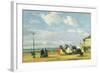 Empress Eugenie (1826-1920) at Trouville, 1863-Eugène Boudin-Framed Giclee Print