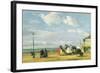 Empress Eugenie (1826-1920) at Trouville, 1863-Eugène Boudin-Framed Giclee Print