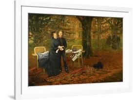 Empress Eugenie, died 1879 in a tragic incident during the campaign against the Zulus.-James Tissot-Framed Giclee Print