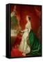 Empress Eugenie of France (1826-1920) Wife of Napoleon Bonaparte III (1808-73)-Franz Xaver Winterhalter-Framed Stretched Canvas