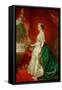 Empress Eugenie of France (1826-1920) Wife of Napoleon Bonaparte III (1808-73)-Franz Xaver Winterhalter-Framed Stretched Canvas