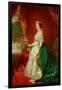 Empress Eugenie of France (1826-1920) Wife of Napoleon Bonaparte III (1808-73)-Franz Xaver Winterhalter-Framed Giclee Print