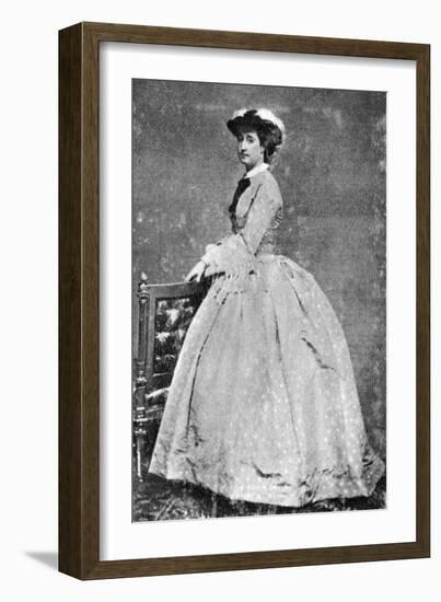 Empress Eugenie of France, C1858-1870-null-Framed Giclee Print