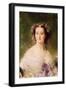 Empress Eugenie-Franz Xaver Winterhalter-Framed Giclee Print