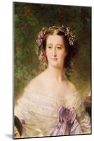 Empress Eugenie-Franz Xaver Winterhalter-Mounted Giclee Print