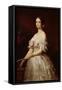 Empress Eugenie-Claude-Marie Dubufe-Framed Stretched Canvas