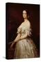 Empress Eugenie-Claude-Marie Dubufe-Stretched Canvas