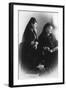 Empress Frederick and Queen Victoria Mourning Frederick's Death-null-Framed Photographic Print