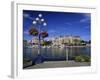 Empress Hotel Along Victoria Harbour-James Randklev-Framed Photographic Print