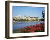 Empress Hotel and Innter Harbour, Victoria, Vancouver Island, British Columbia, Canada-J Lightfoot-Framed Photographic Print