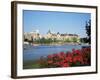 Empress Hotel and Innter Harbour, Victoria, Vancouver Island, British Columbia, Canada-J Lightfoot-Framed Photographic Print