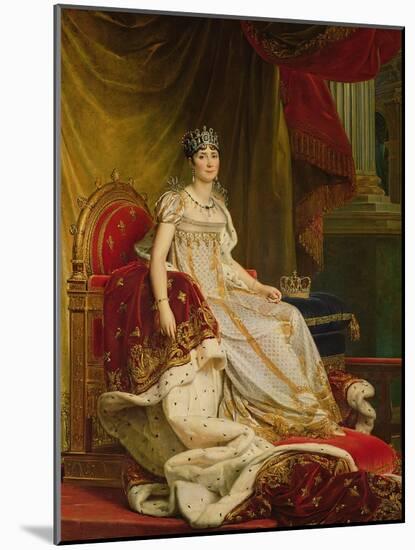 Empress Josephine (1763-1814) 1808-Francois Gerard-Mounted Giclee Print