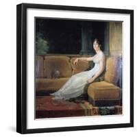 Empress Josephine at Malmaison, C1801-Francois Pascal Simon Gerard-Framed Giclee Print