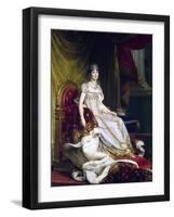 Empress Josephine in Coronation Robes-Francois Gerard-Framed Giclee Print