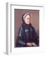 Empress Maria Theresa of Austria (1717-80) 1762-Jean-Etienne Liotard-Framed Giclee Print