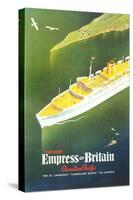 Empress of Britain Travel Poster-null-Stretched Canvas