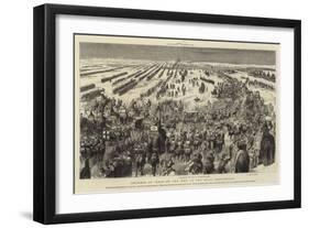 Empress of India, on the Way to the Delhi Assemblage-null-Framed Giclee Print