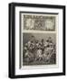 Empress of India, the Maharaj Rana of Jhallawur and Suite-null-Framed Giclee Print