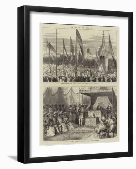 Empress of India-Godefroy Durand-Framed Giclee Print