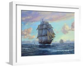 Empress Of The Seas-Roy Cross-Framed Art Print