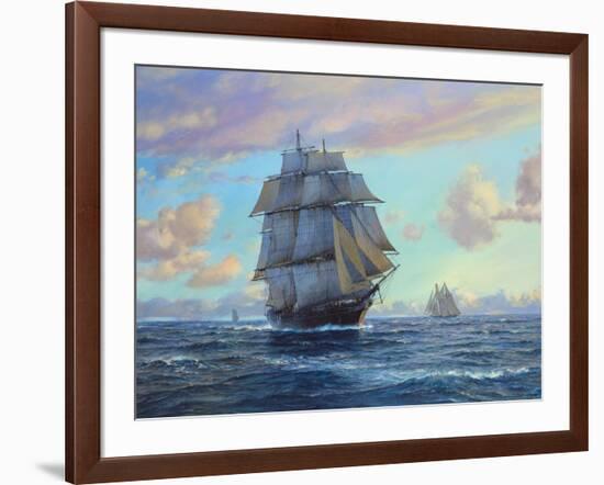 Empress Of The Seas-Roy Cross-Framed Art Print